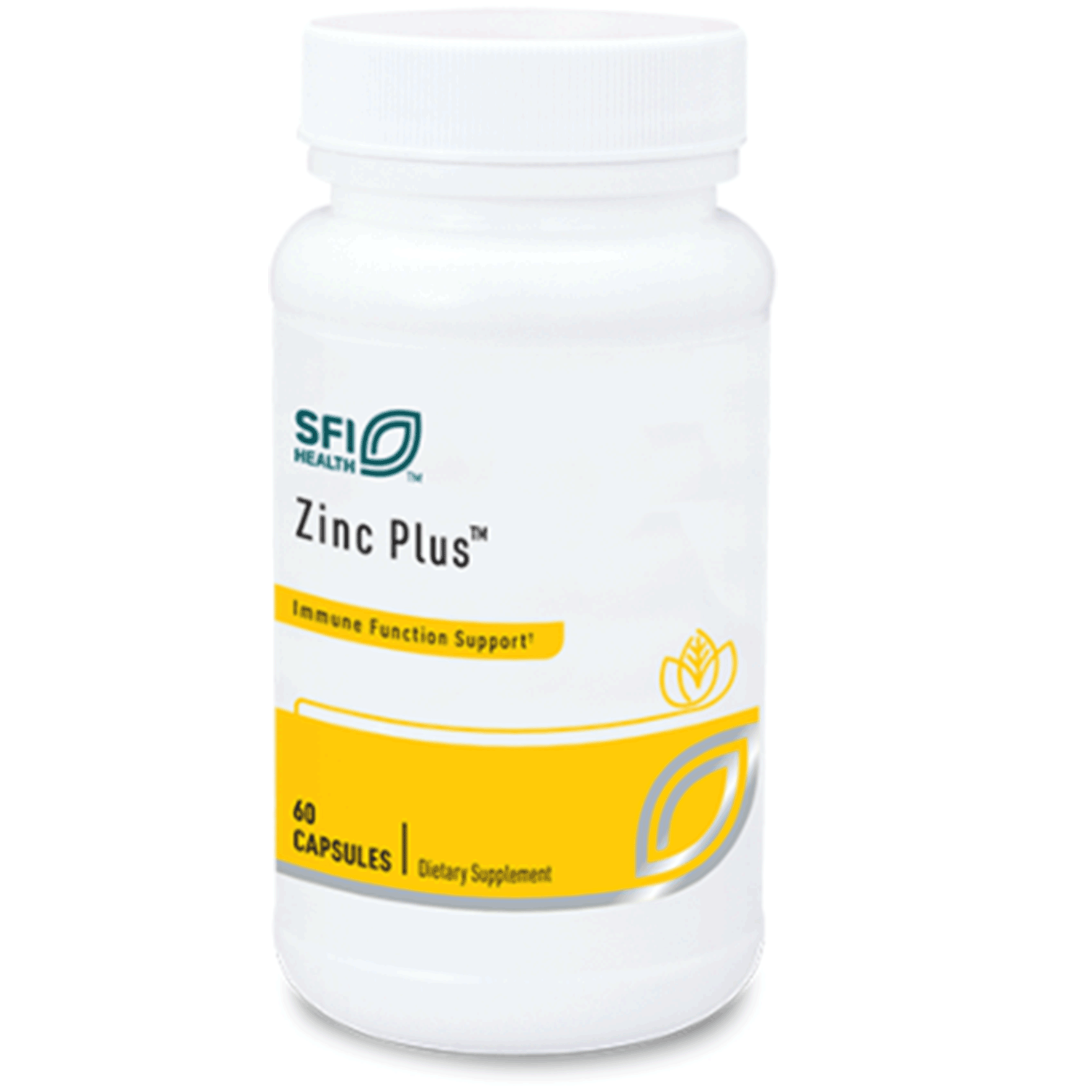 ZINC PLUS 60 mg 60 VEGETARIAN CAPSULES SFI Health