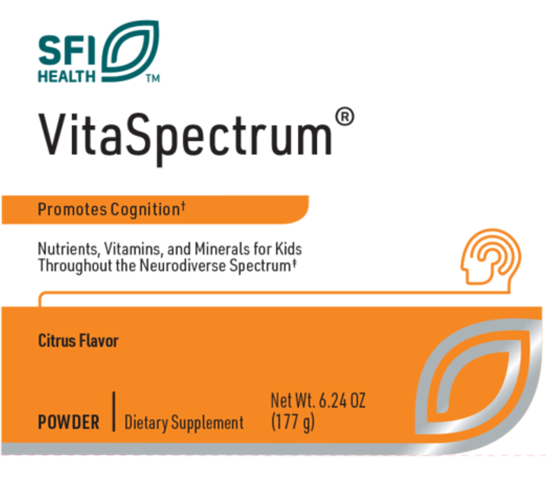 VITASPECTRUM Powder (Citrus) 6.24 OZ (177 GRAMS)   SFI Health