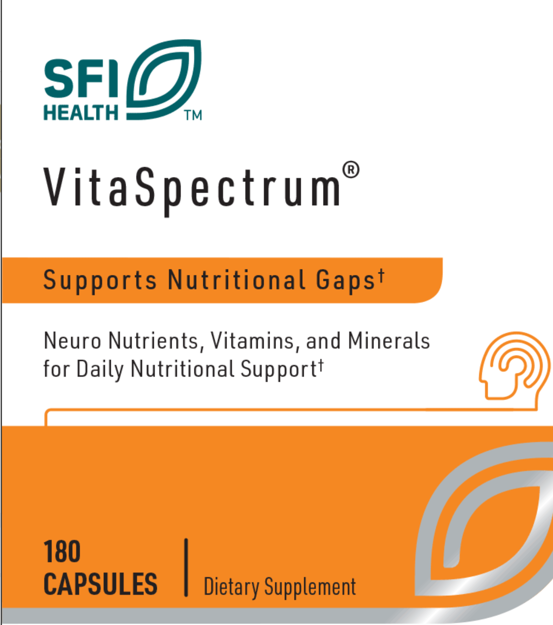 VITASPECTRUM Capsules 180 VEGETARIAN CAPSULES   SFI Health
