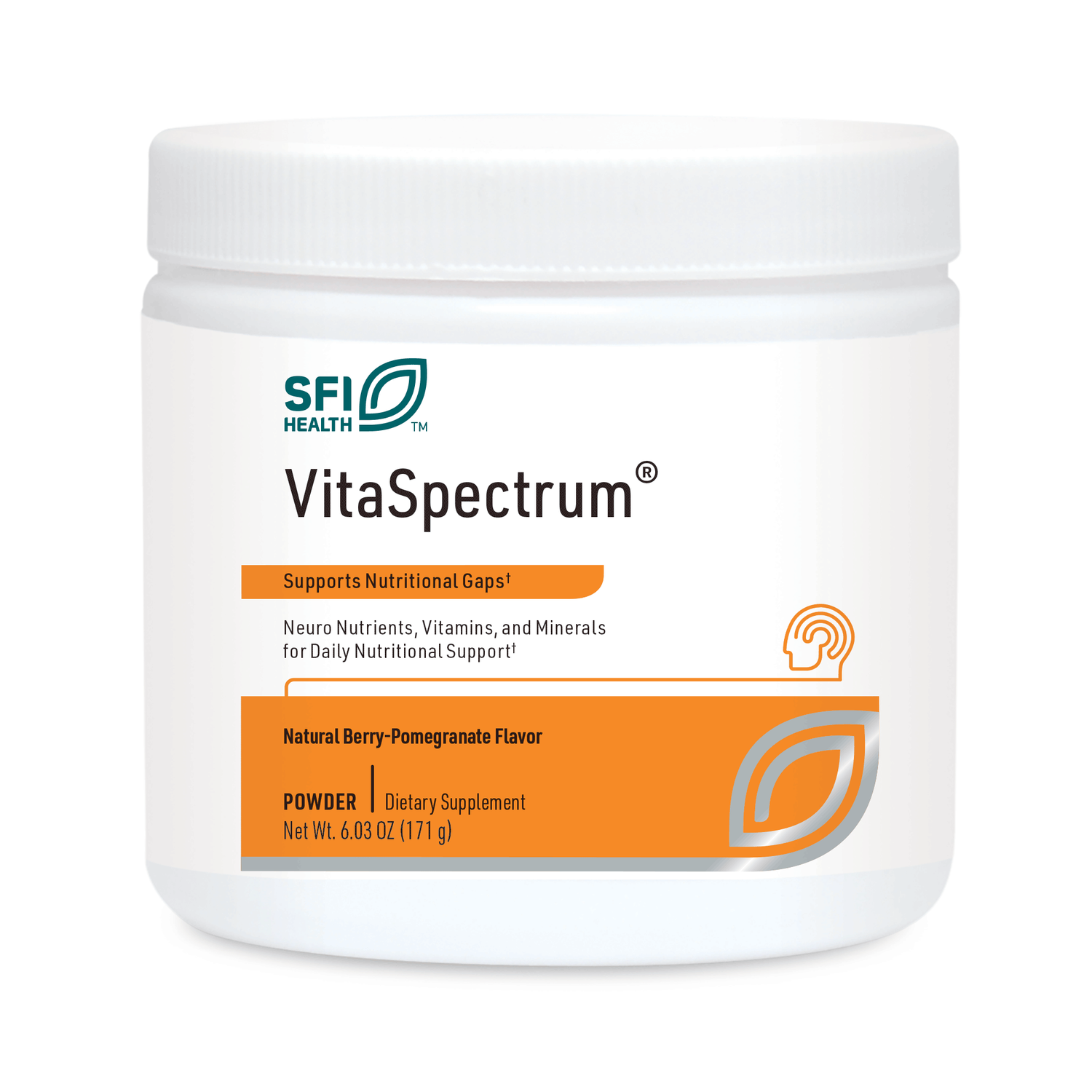 VitaSpectrum Powder (Berry-Pomegranate) 6.24 OZ (177 GRAMS)   SFI Health