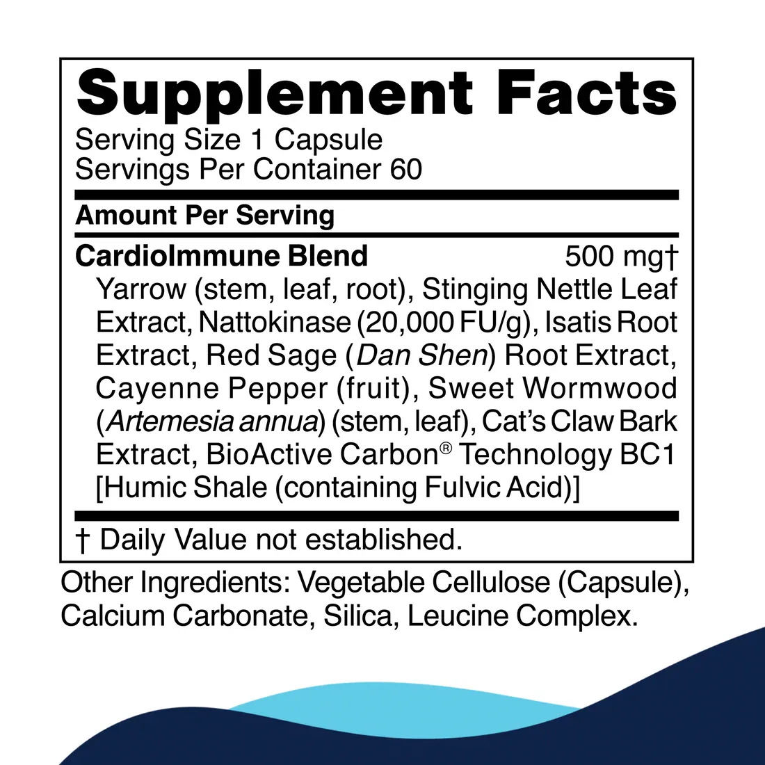 CardioImmune 60 capsules CellCore Biosciences