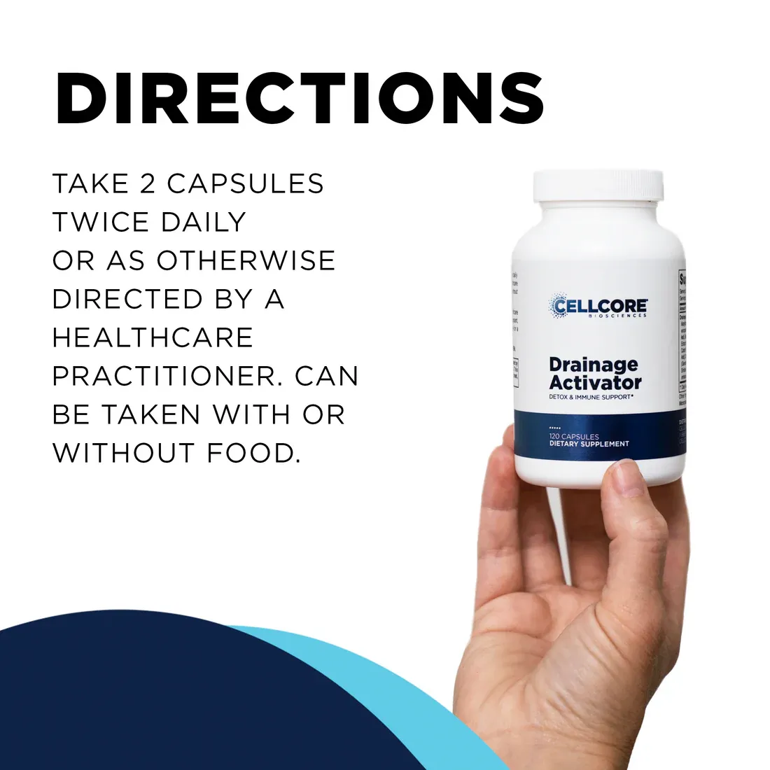Drainage Activator  120 capsules CellCore Biosciences