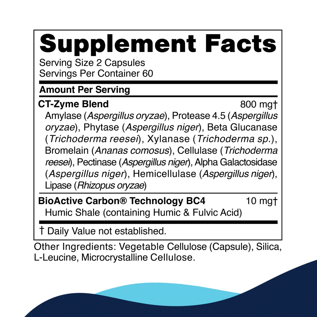 CT-Zyme 120 capsules CellCore Biosciences
