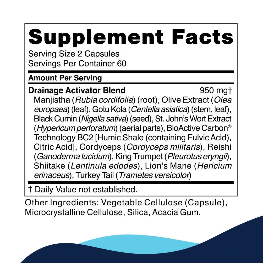 Drainage Activator  120 capsules CellCore Biosciences