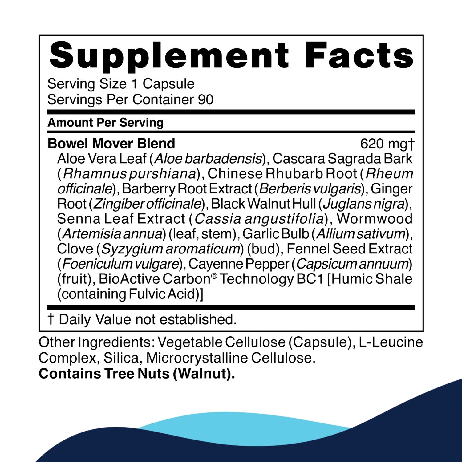 Bowel Mover 580 mg 90 capsules CellCore Biosciences