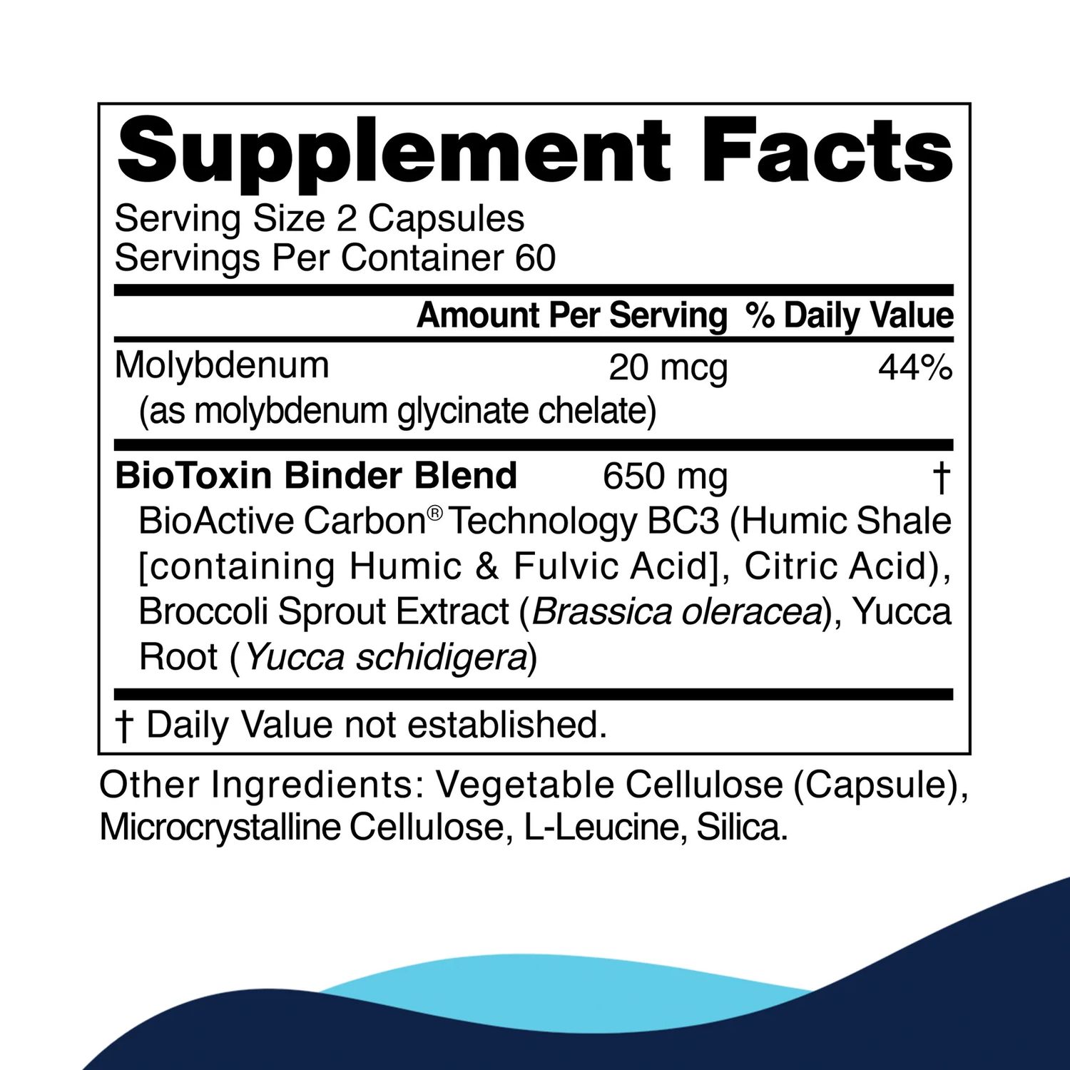 BioToxin Binder 120 capsules CellCore Biosciences