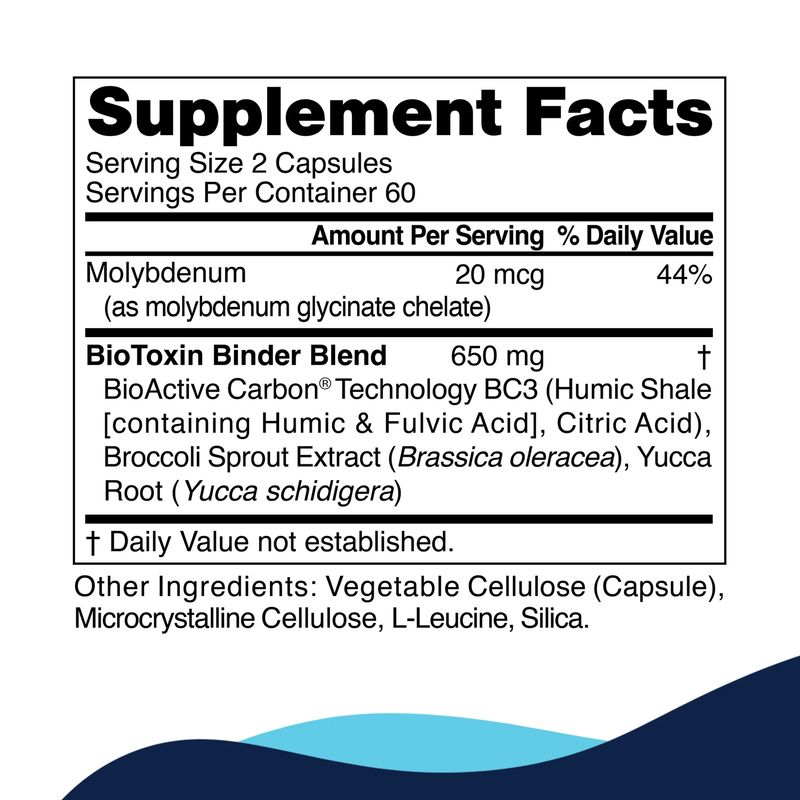 BioToxin Binder 120 capsules CellCore Biosciences