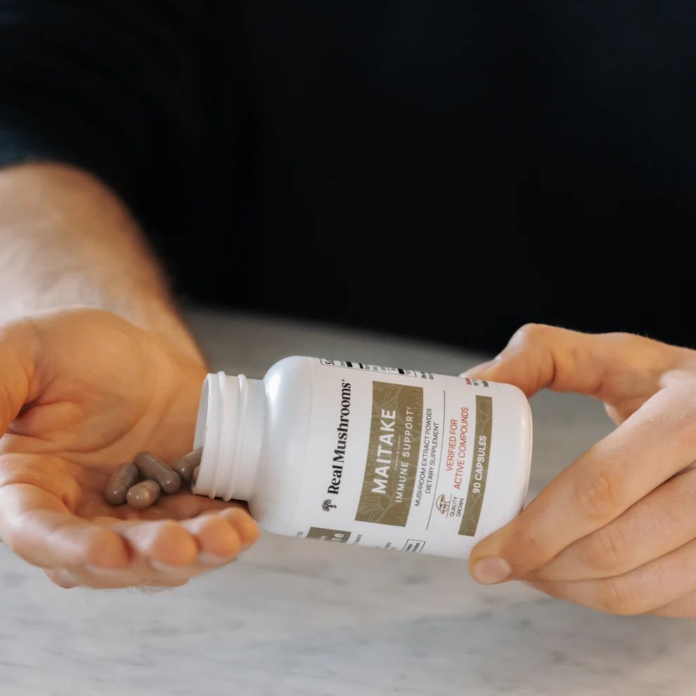Maitake Mushroom  90 capsules Real Mushrooms