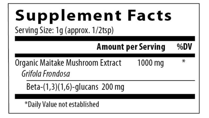 Maitake Mushroom  45 gr Powder Real Mushrooms
