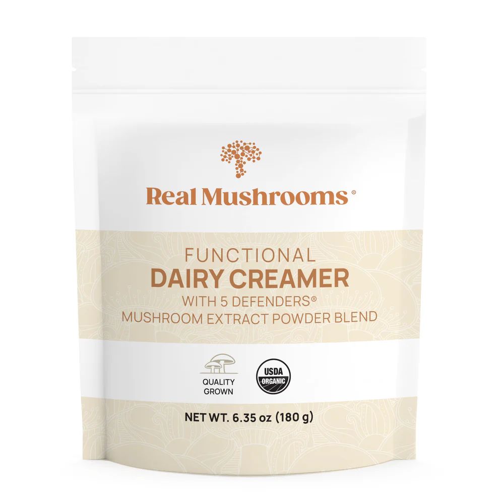 Functional Dairy Creamer Powder -180 gr Powder Real Mushrooms