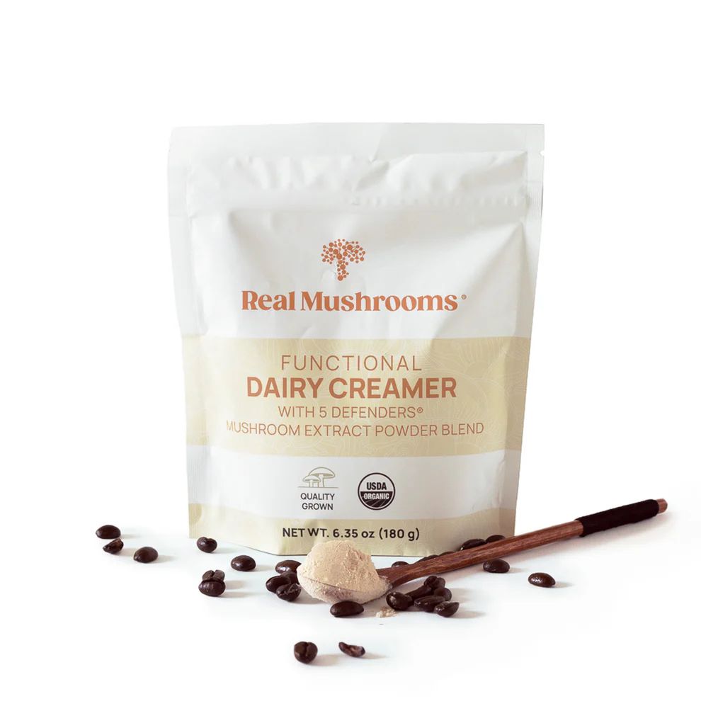 Functional Dairy Creamer Powder -180 gr Powder Real Mushrooms