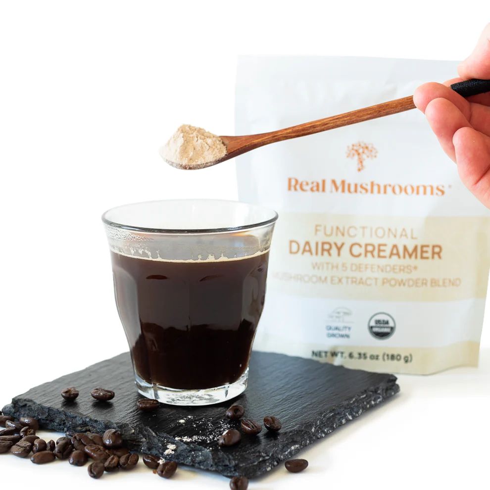 Functional Dairy Creamer Powder -180 gr Powder Real Mushrooms