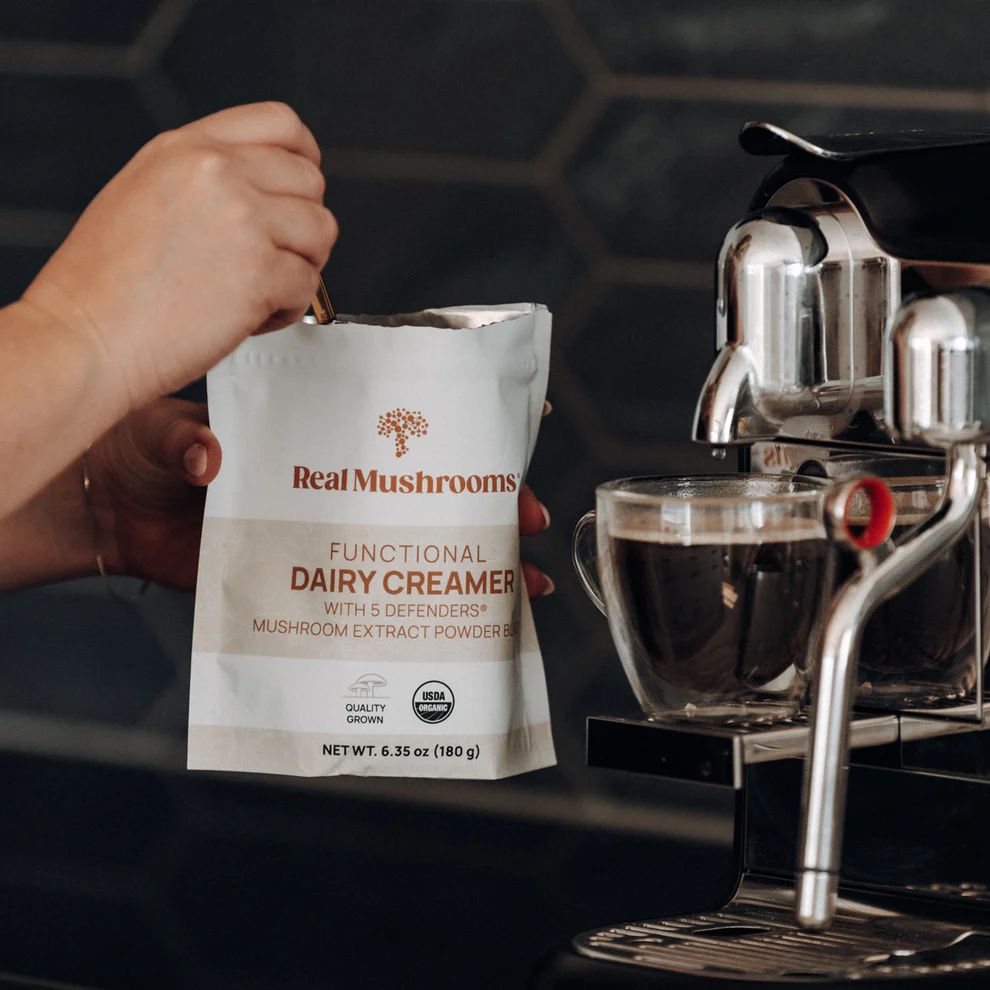 Functional Dairy Creamer Powder -180 gr Powder Real Mushrooms
