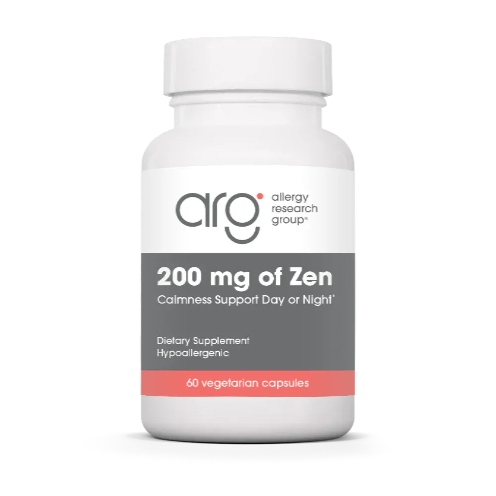 200 mg of Zen 60 veg caps Allergy Research Group
