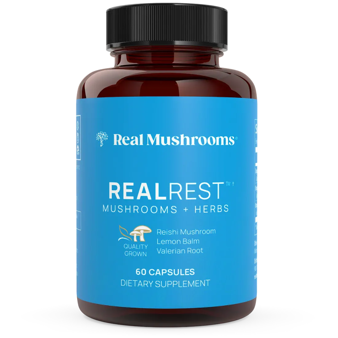RealRest 60 Capsules Real Mushrooms