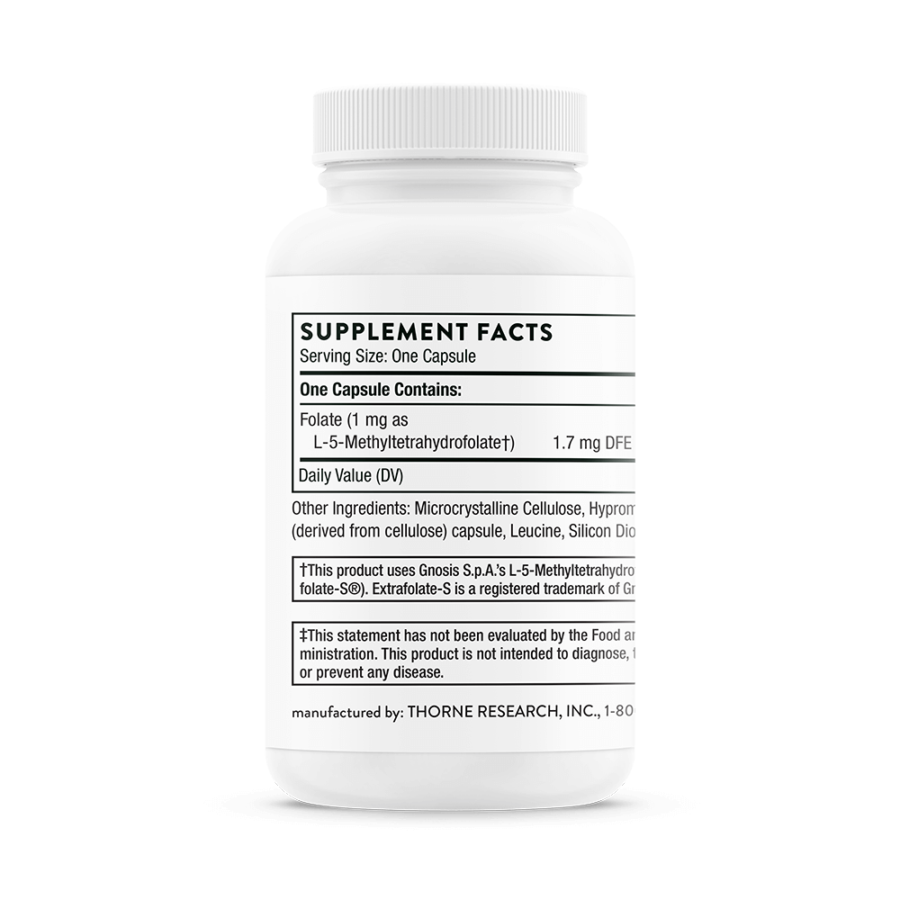 5-MTHF 1 mg 60 capsules Thorne