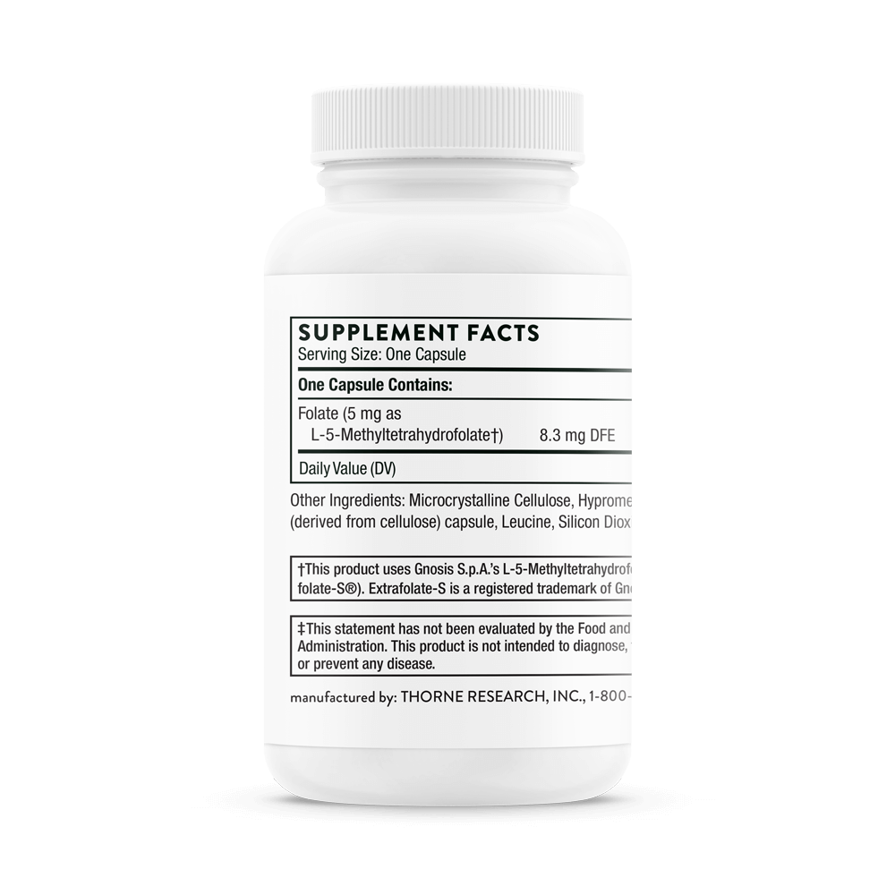 5-MTHF 5 mg 60 capsules Thorne
