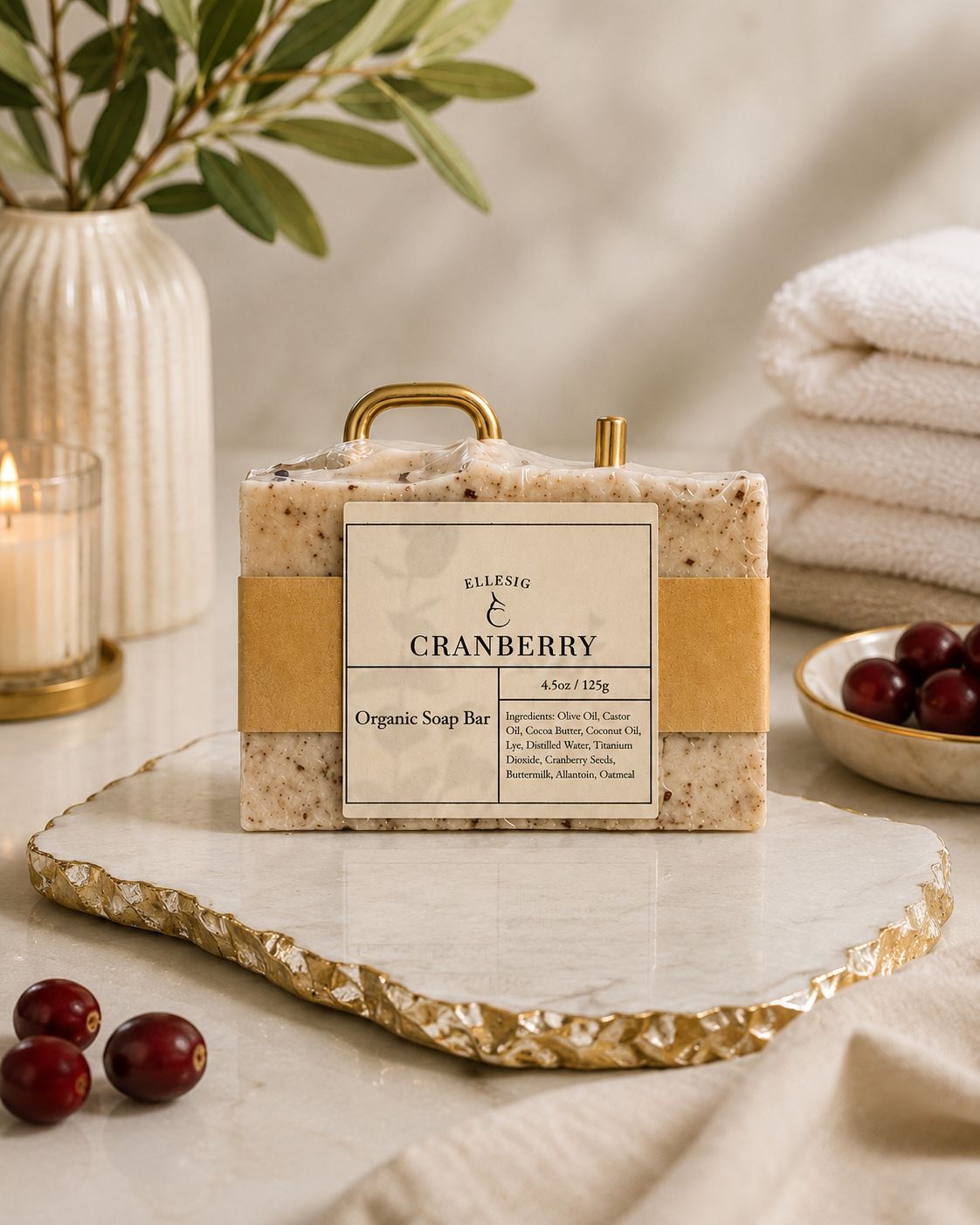 Cranberry/ Exfoliant Soap