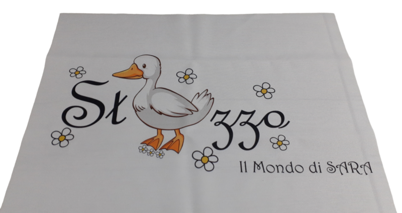 Tovaglietta in Stoffa Oca Rebus