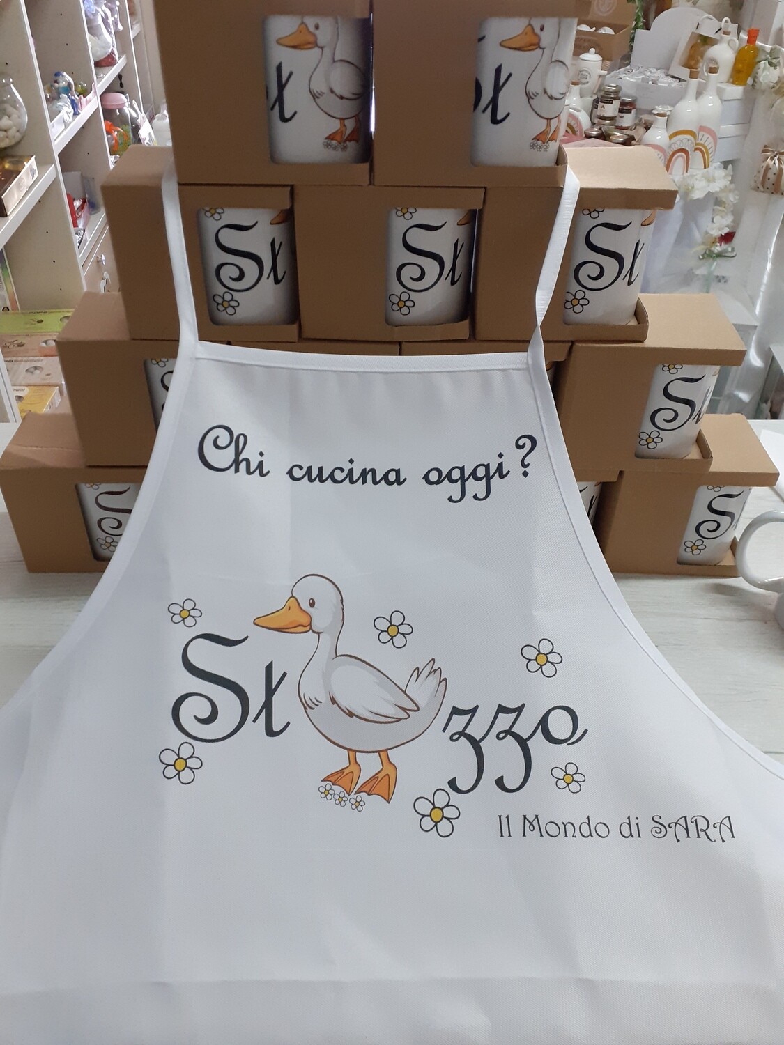 Grembiule Oca Rebus