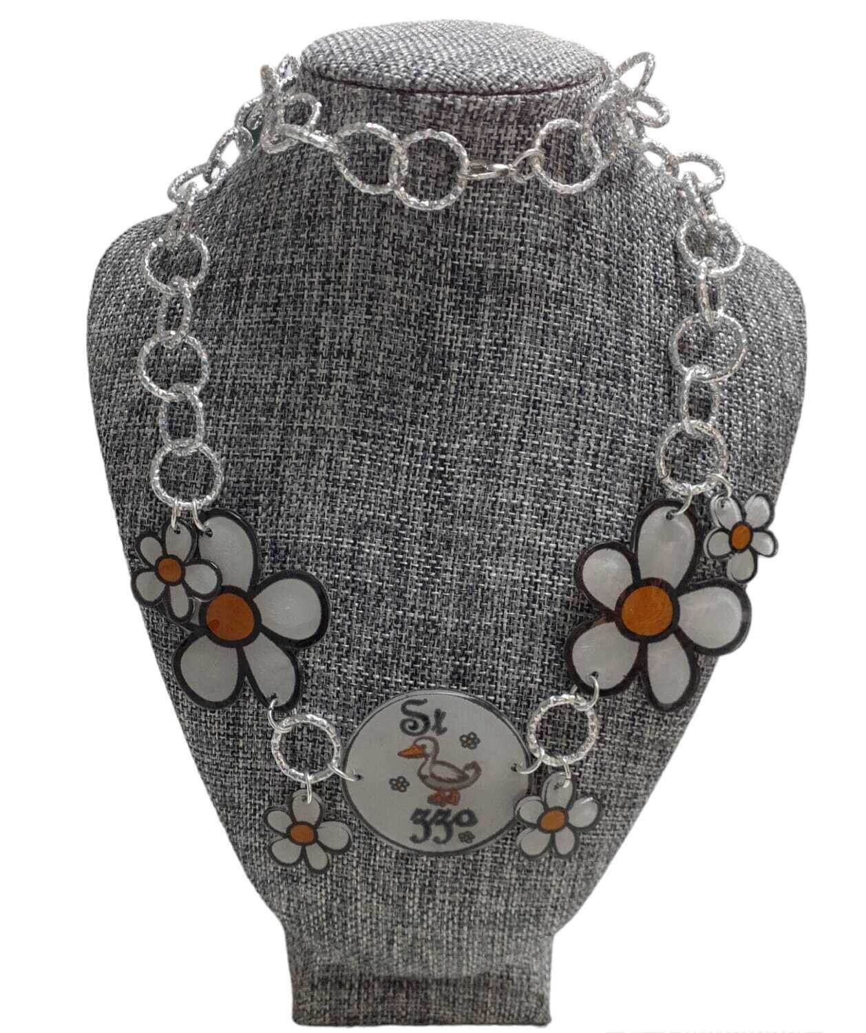Collana Cerchio Oca Rebus