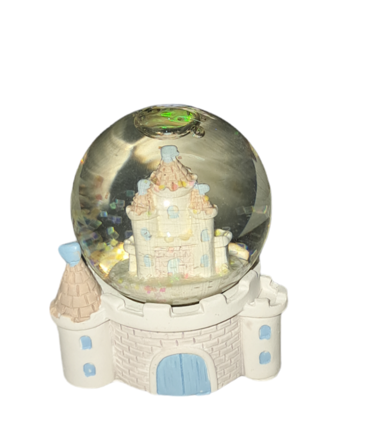 Castello con sfera in vetro