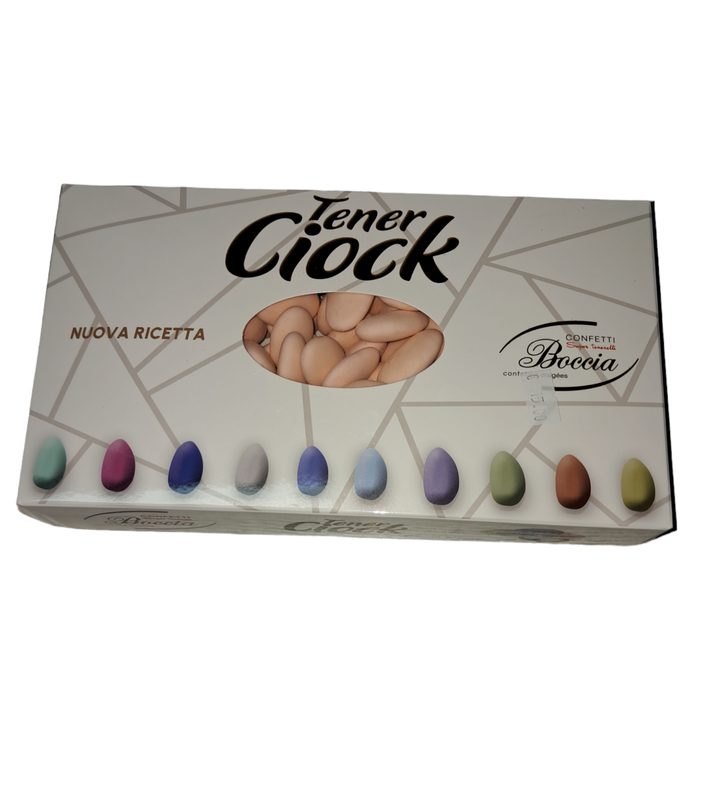 Confetti Tenerciock cioccolato bianco e latte rosa pesco
