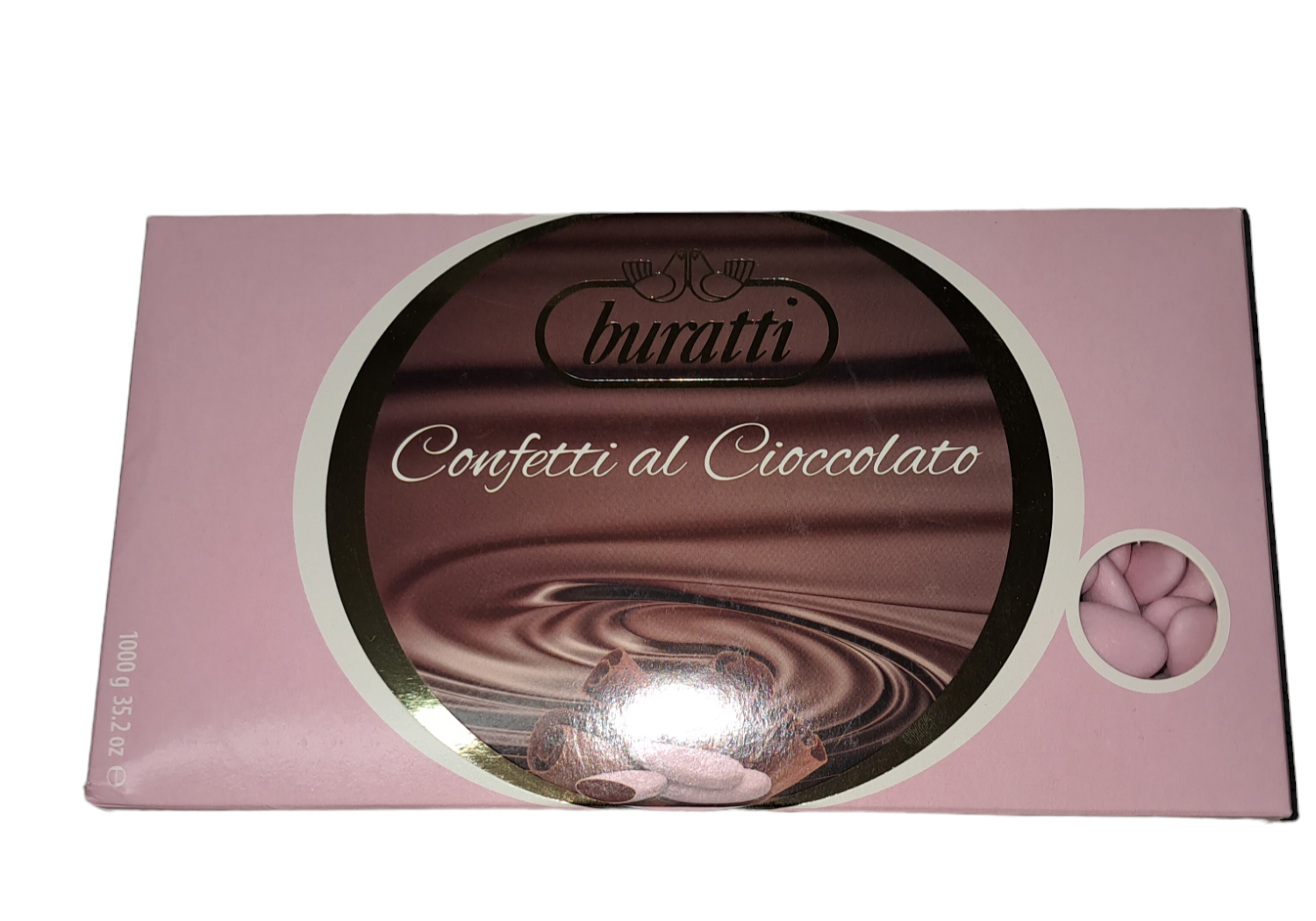 Confetti rosa gusto cioccolato