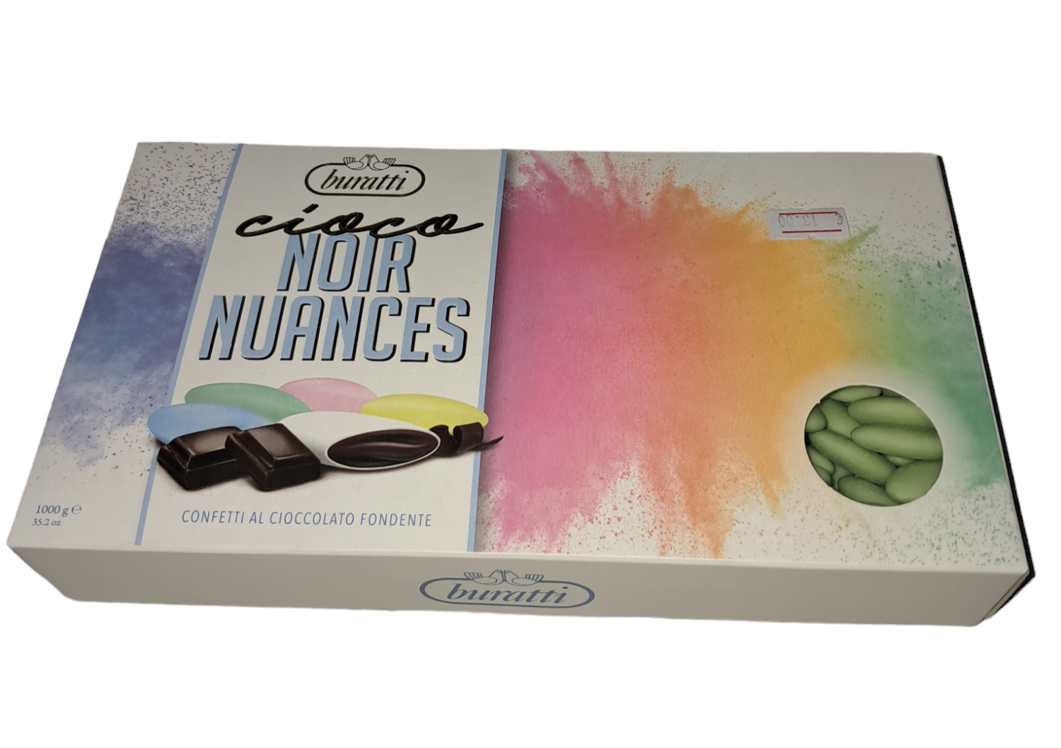 Confetti verde gusto cioccolato 