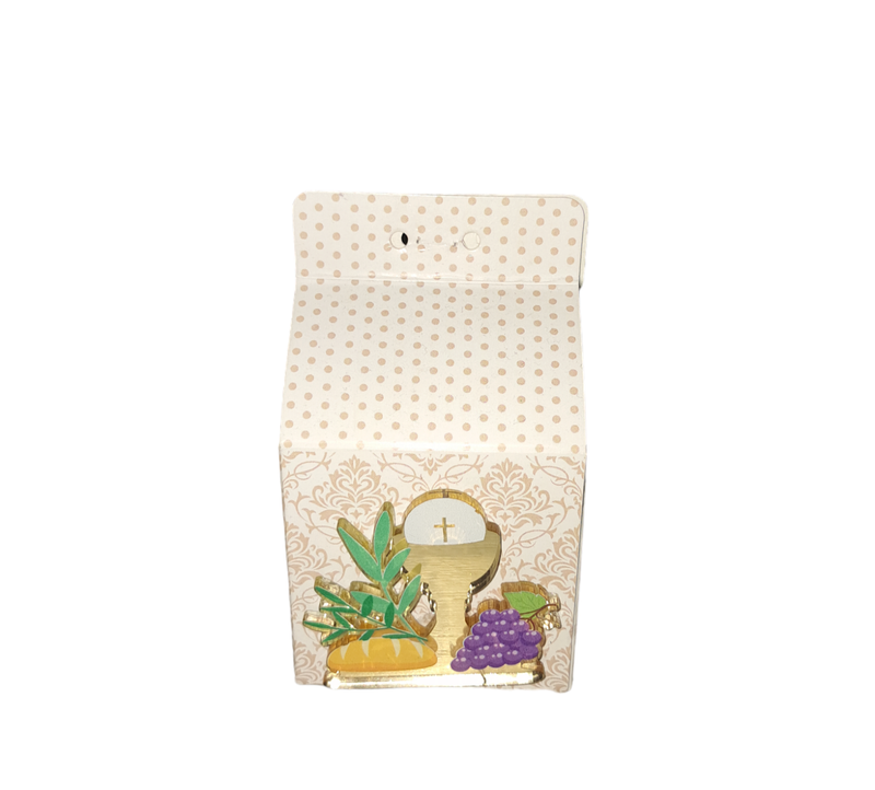 scatolina busta latte con magnete calice plex