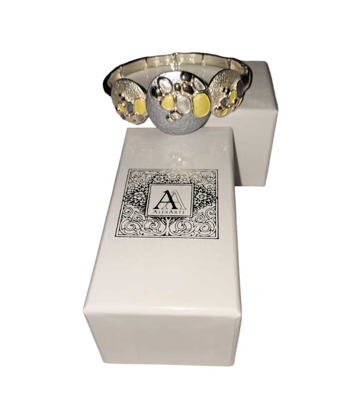 bracciale cerchi rilievo