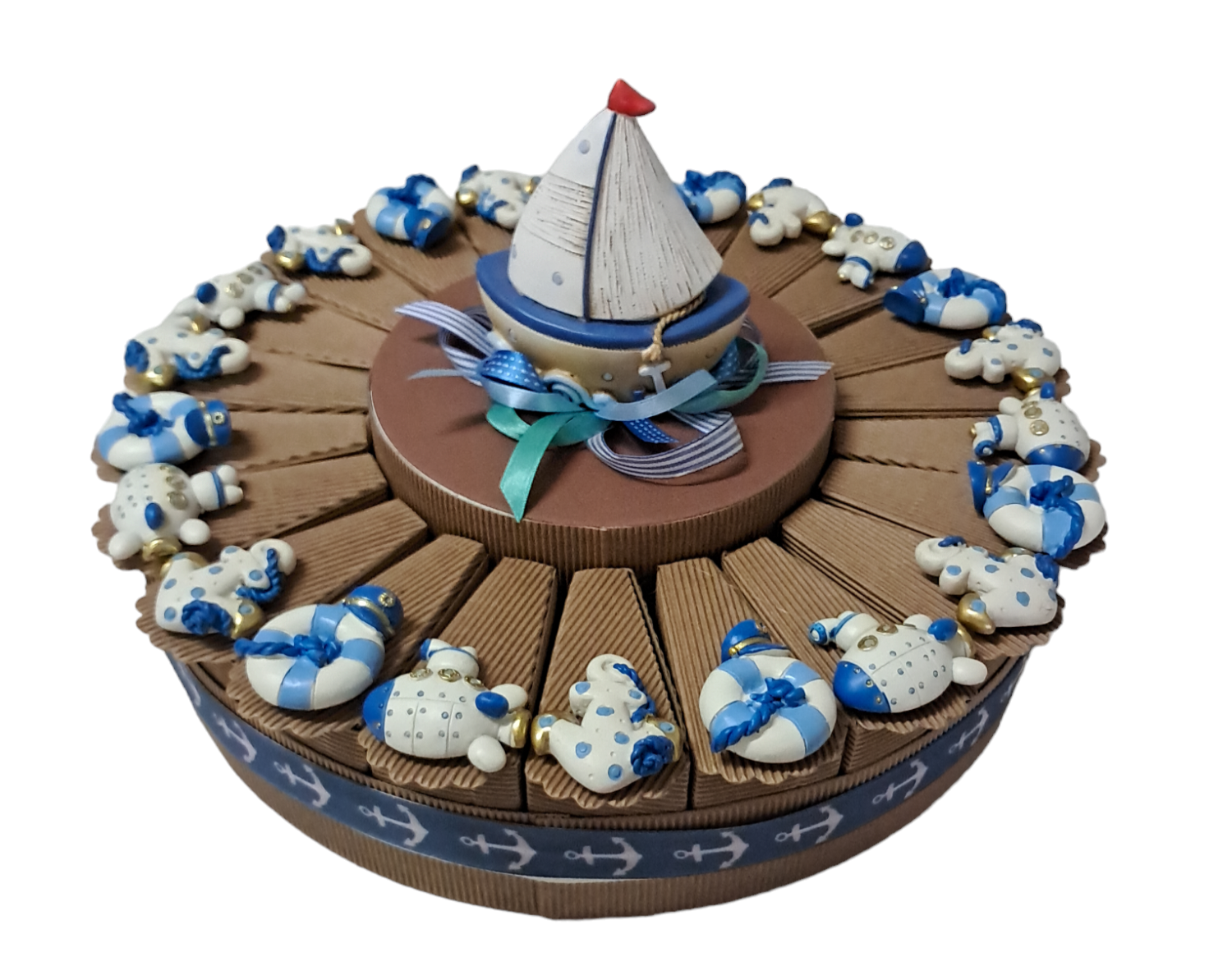 Torta mare bomboniere