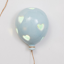Palloncino led celeste