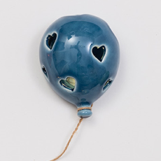 palloncino led blu