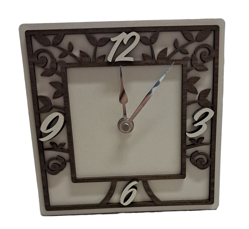 Orologio albero legno