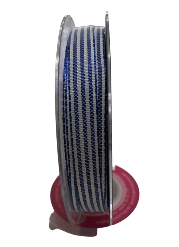 nastro righe bianco e blu