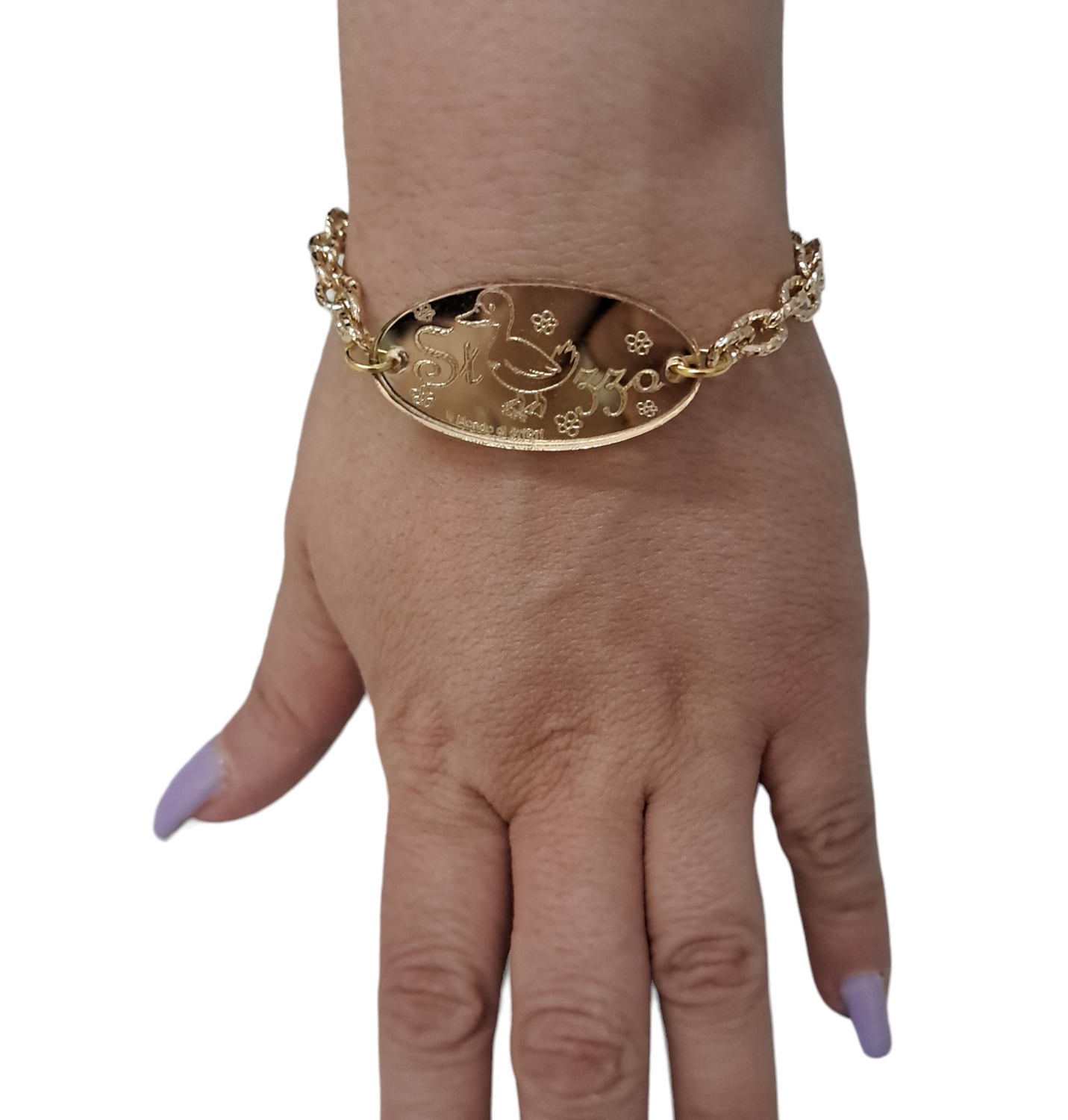 Bracciale oca rebus plex