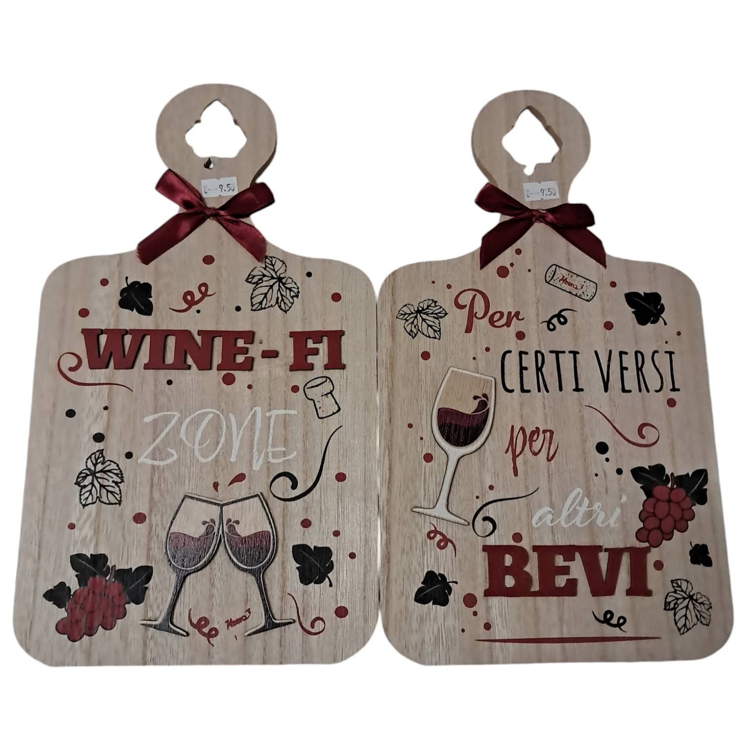 tagliere decorativo in legno a rilievo