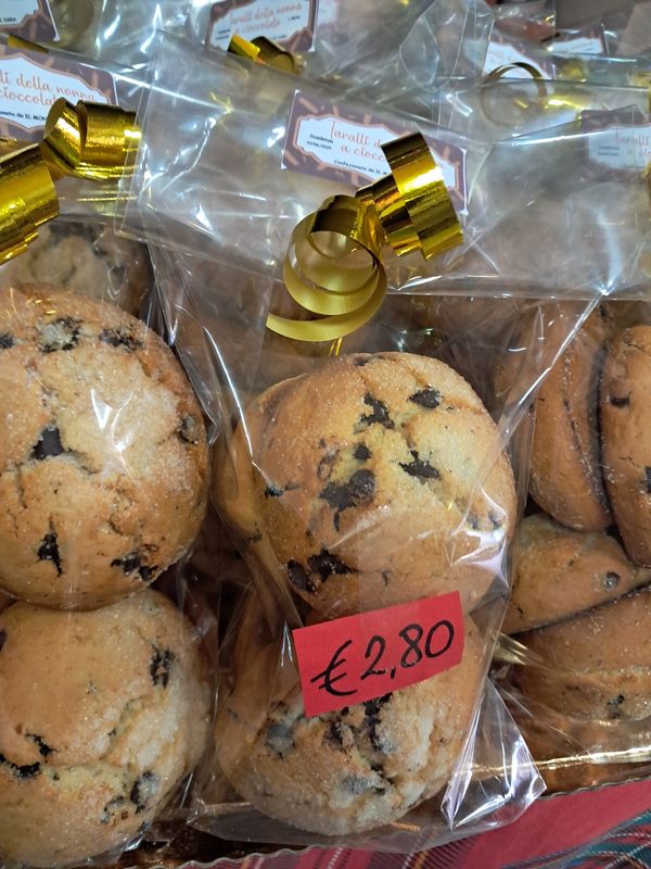 Taralli della nonna a cioccolato