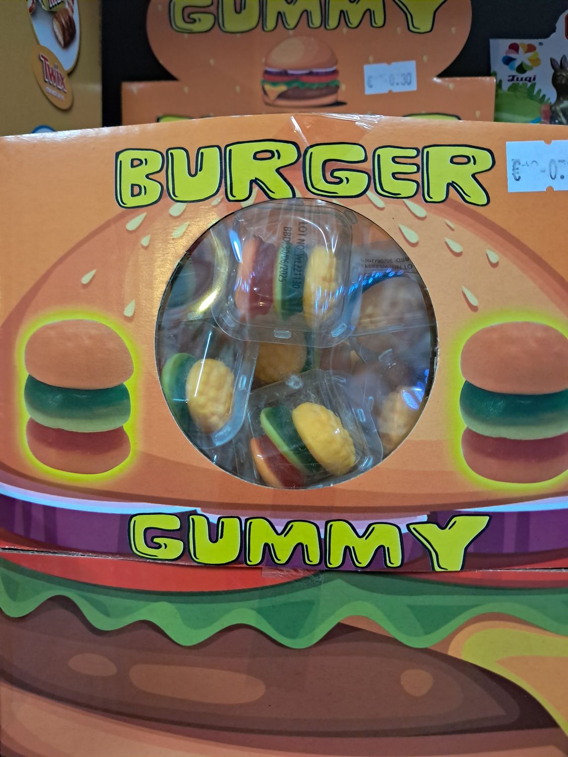 Burger caramella