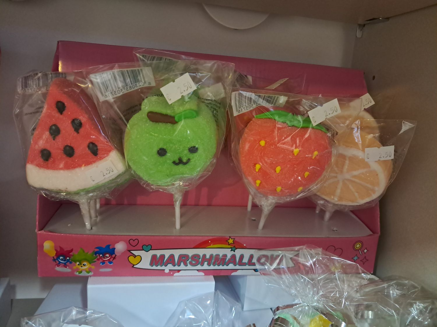 Marshmallow fruttino