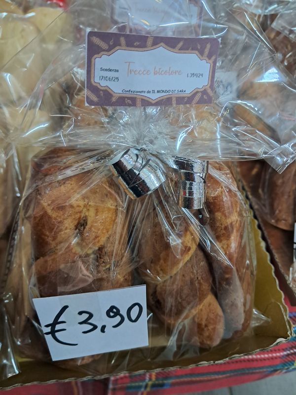 Trecce bicolore napoletane