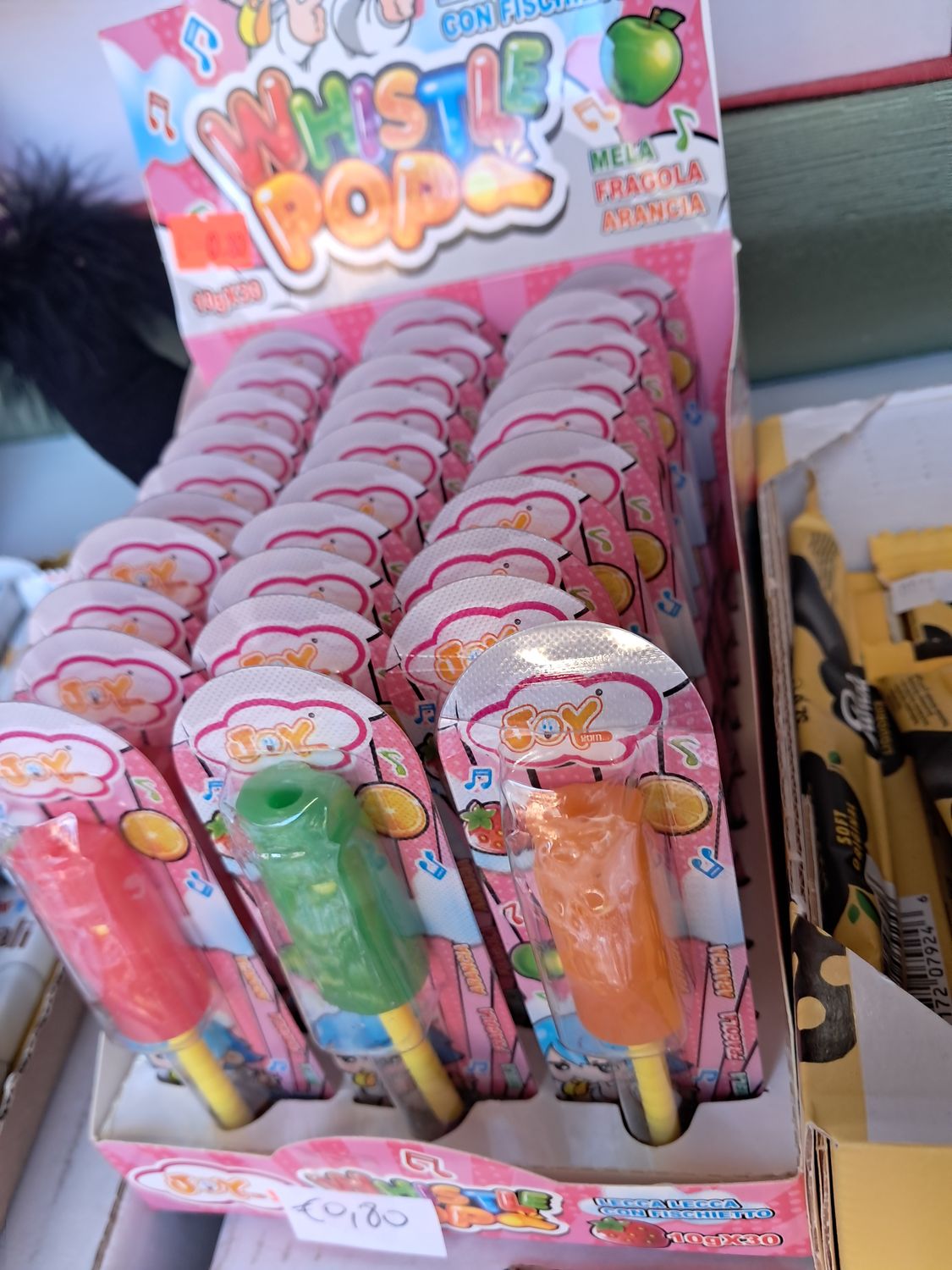 Fischietto lecca lecca