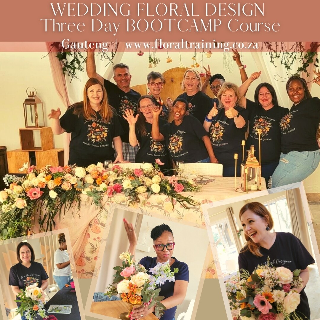 In-Person 3 Day Floral Design Bootcamp Course