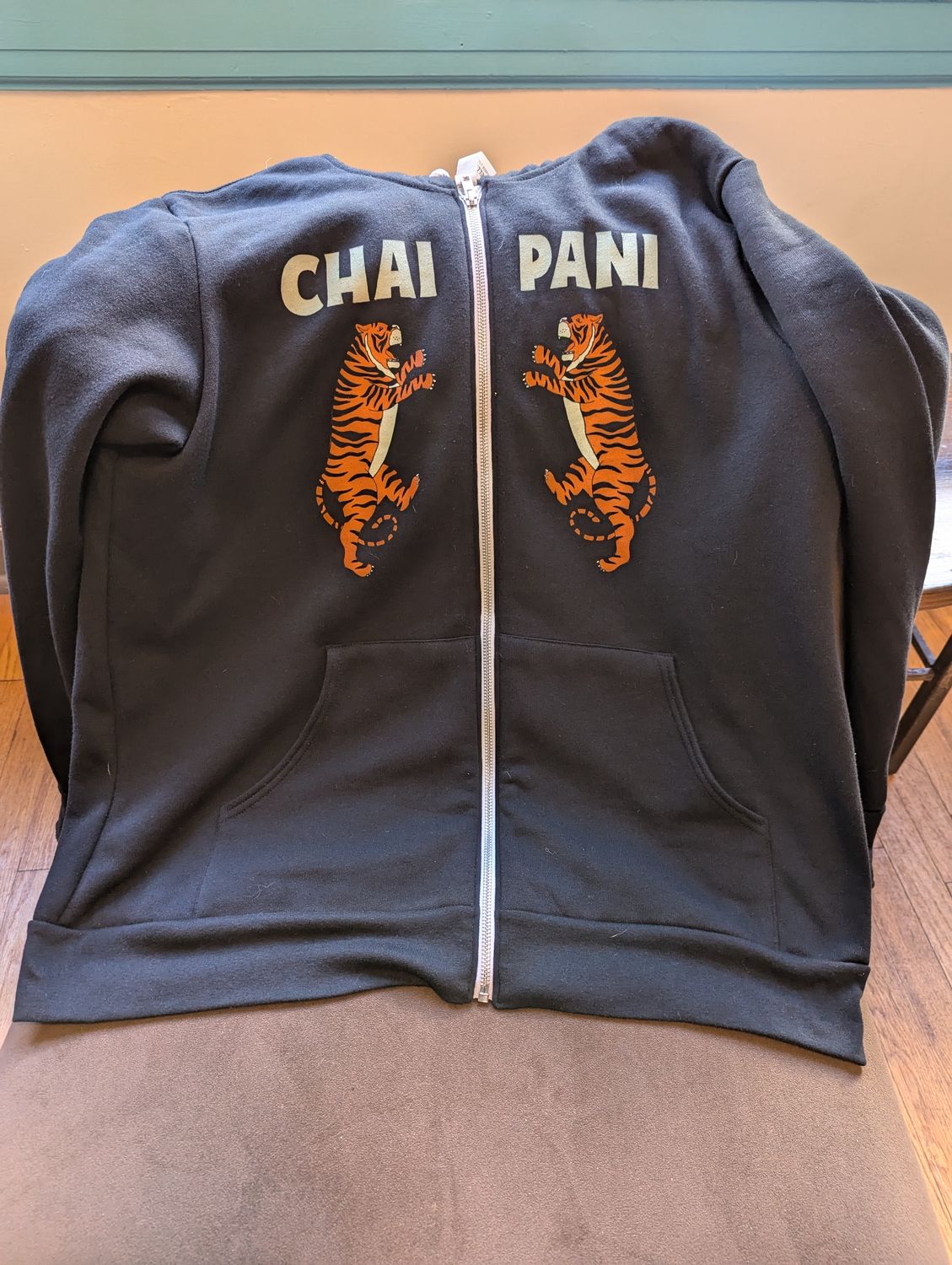 Tiger Zip Up Hoodie