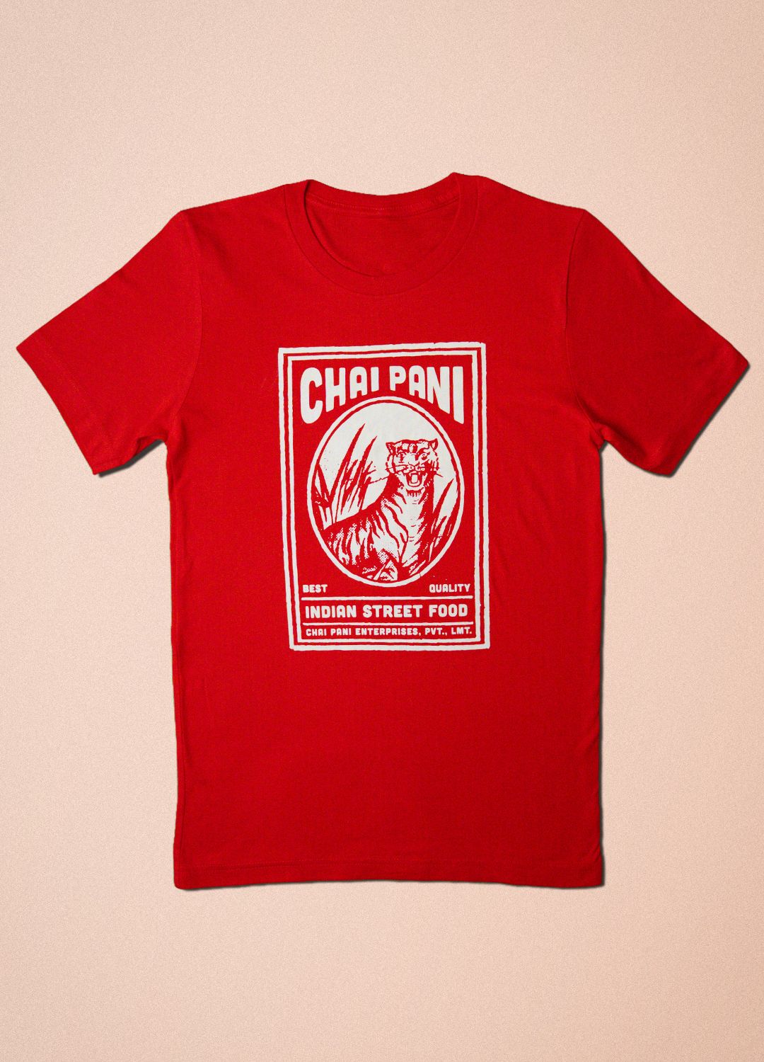 Red Matchbook Tee