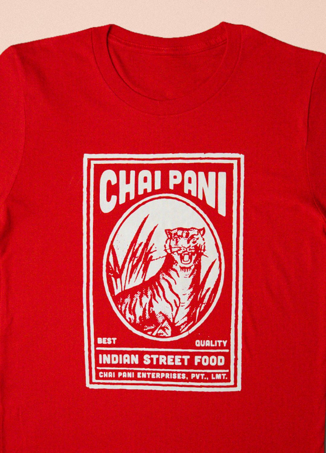 Red Matchbook Tee