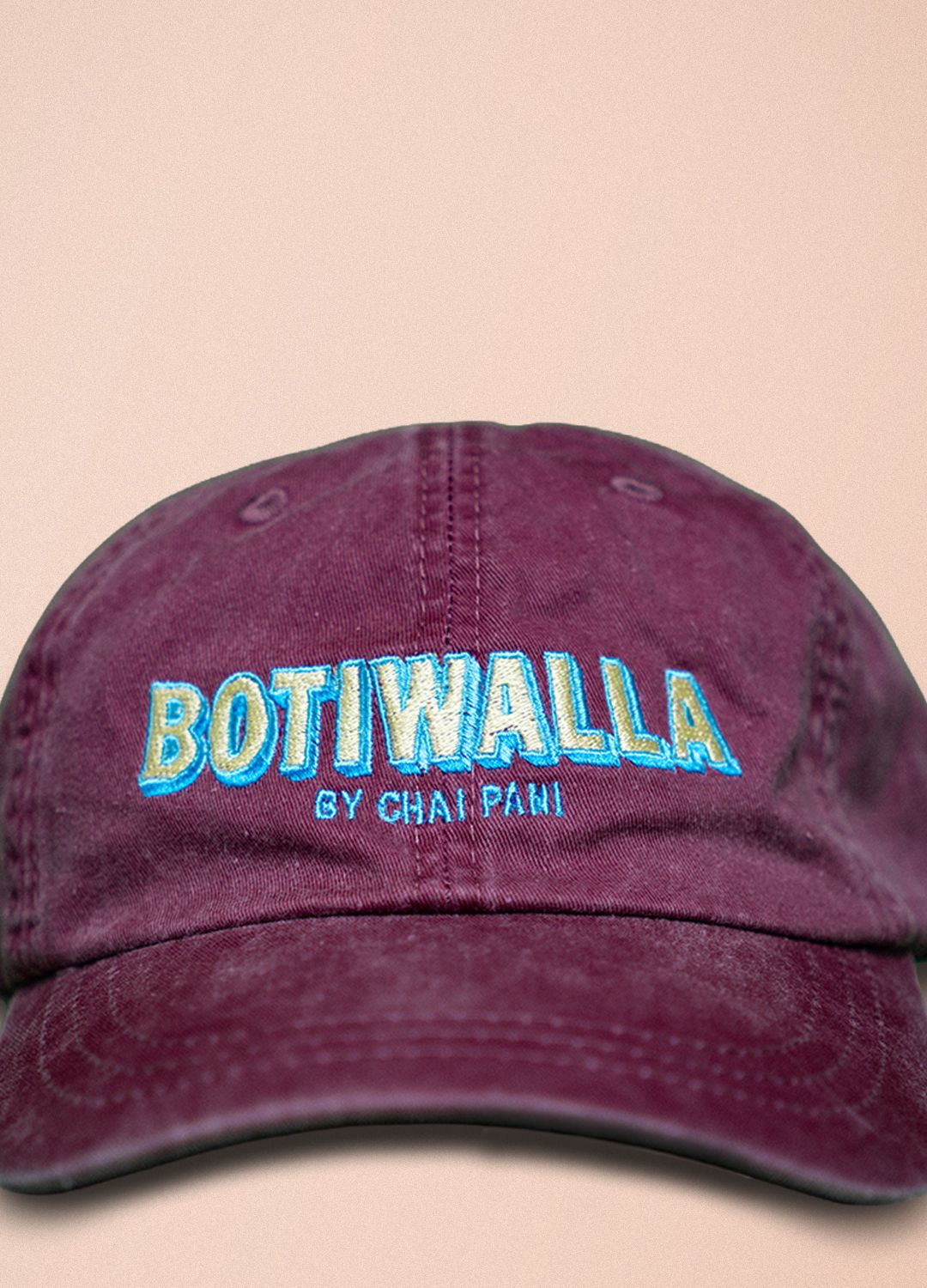 Burgundy Botiwalla Dad Hat