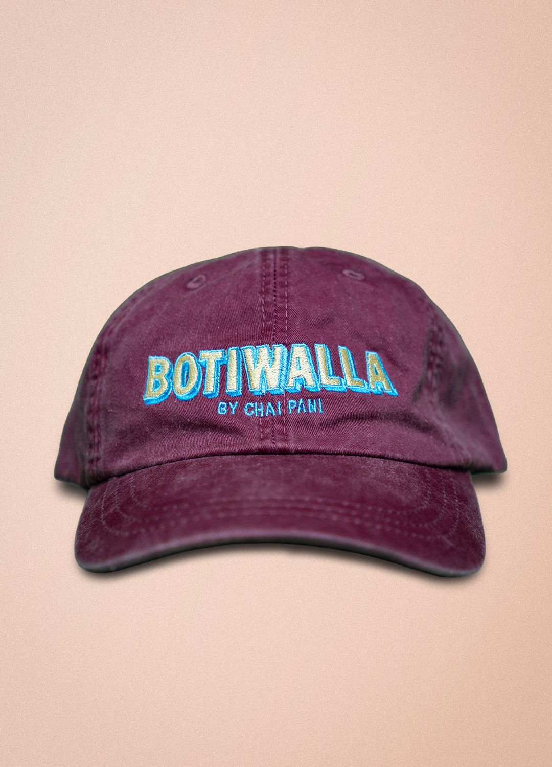 Burgundy Botiwalla Dad Hat