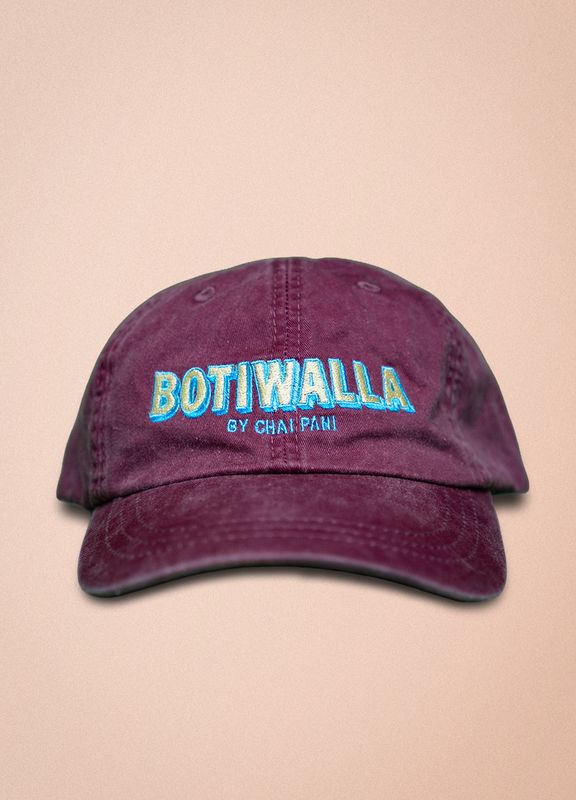Burgundy Botiwalla Dad Hat